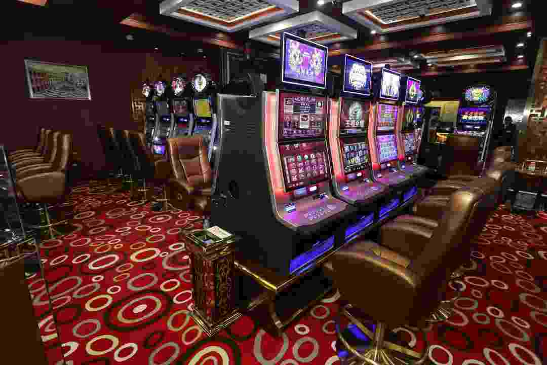 Không gian sảnh trò chơi casino được đầu tư đẳng cấp