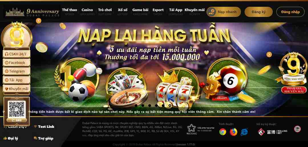 Cược casino Dubaicasino kết nối tiện lợi đa dạng hệ thống thiết bị 